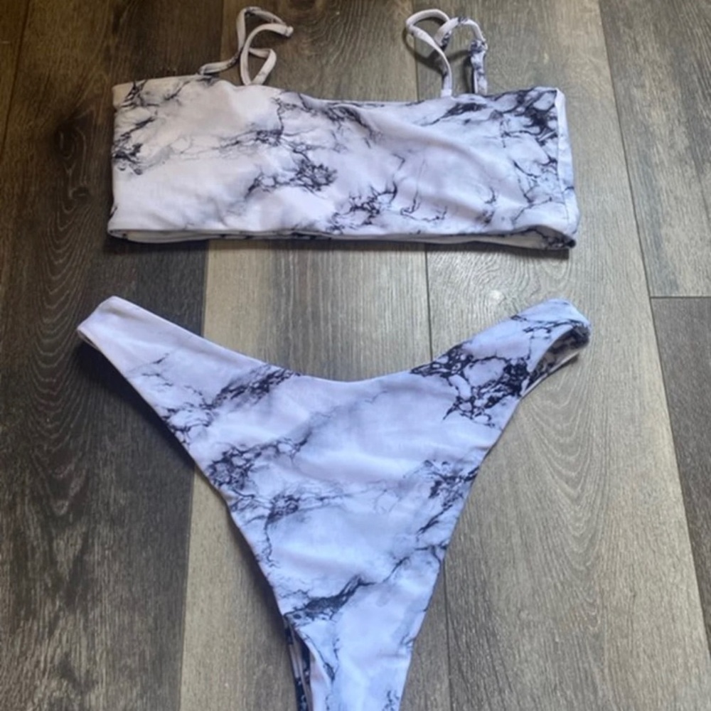 Two piece bathing suit